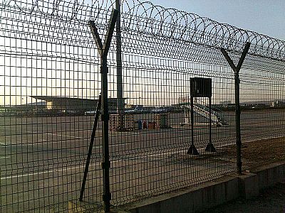 机场护栏网应用于江苏南通机场防护
